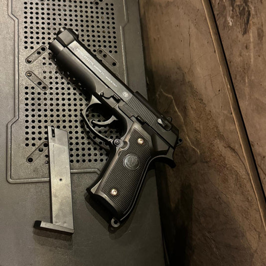 Black M92 Beretta Airsoft Toy Gun – Realistic Design, Safe & Fun for Play
