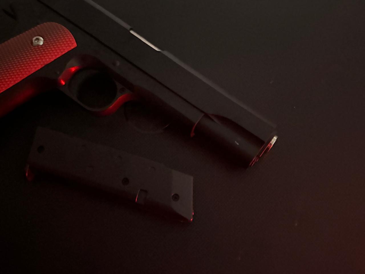 Black Colt M1911 Airsoft Toy Gun – Realistic, Durable & Perfect for Role-Playing